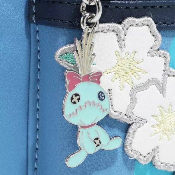 Loungefly Disney Lilo & Stitch Figural Stitch with Lei Mini Backpack main image 4